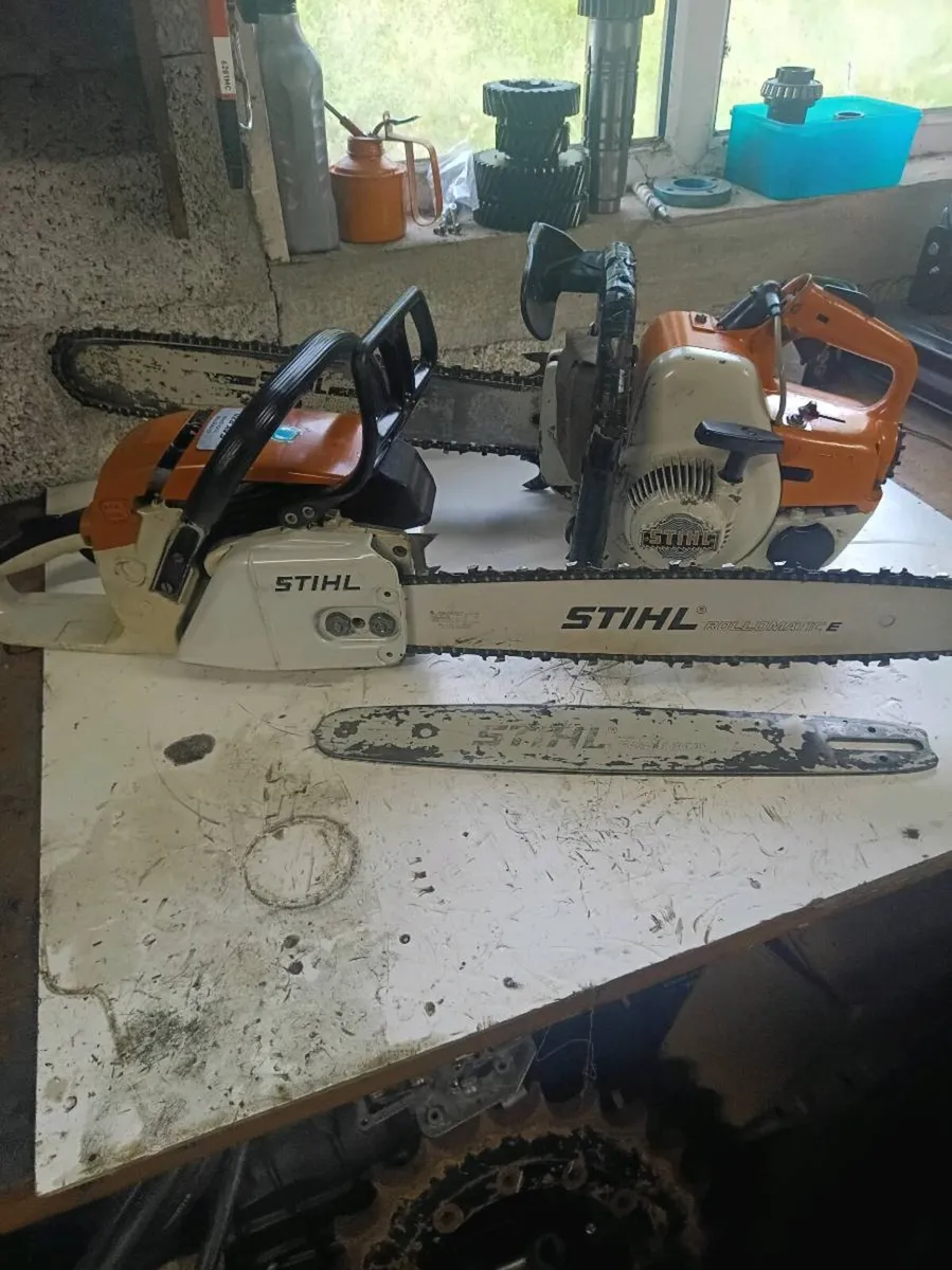 2 Stihl chainsaws for sale - Image 1