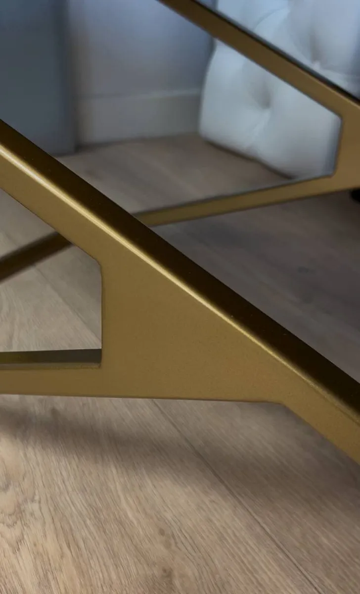 Metal-Framed Bench 100x40cm - Image 3