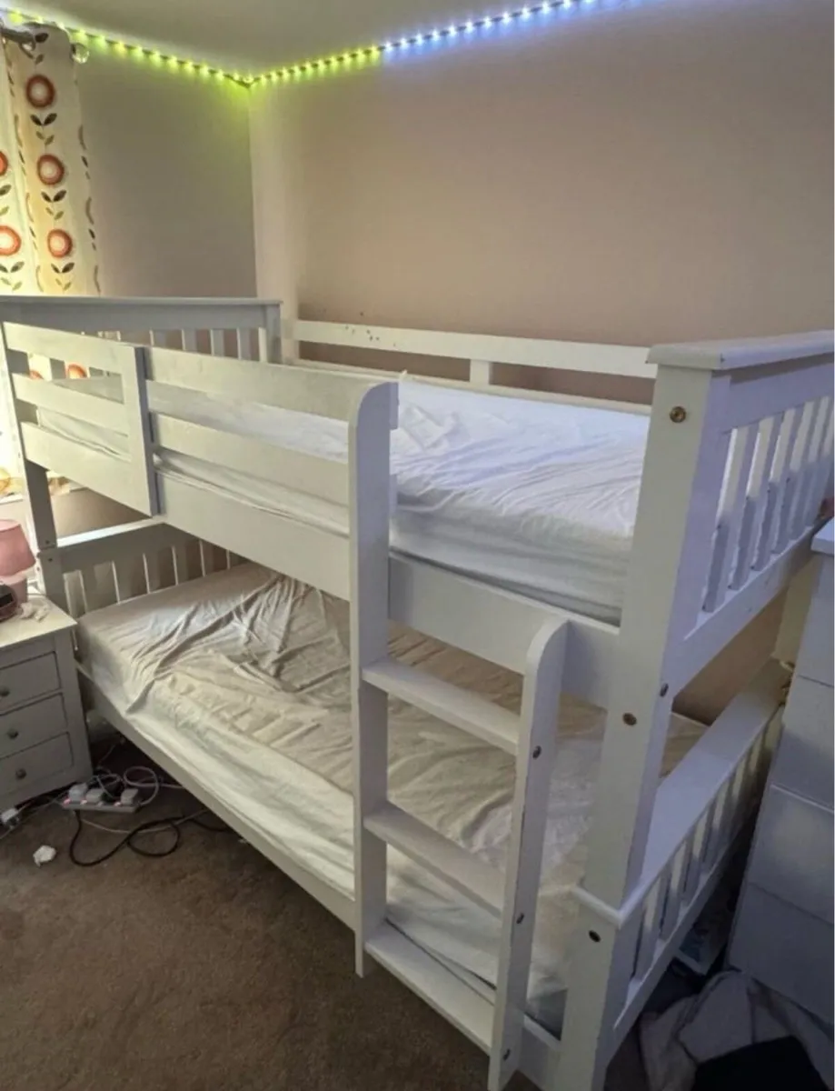 Bunk bed with  mattress - Image 3