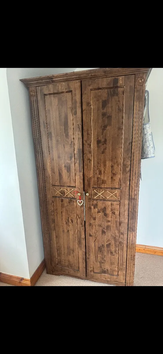 Walnut wardrobe - Image 2