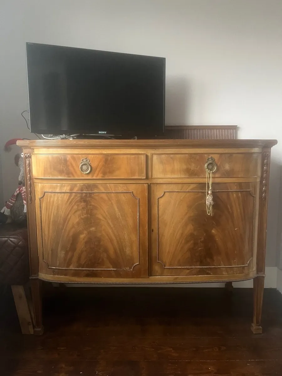 Antique Sideboard with great storage - Image 1
