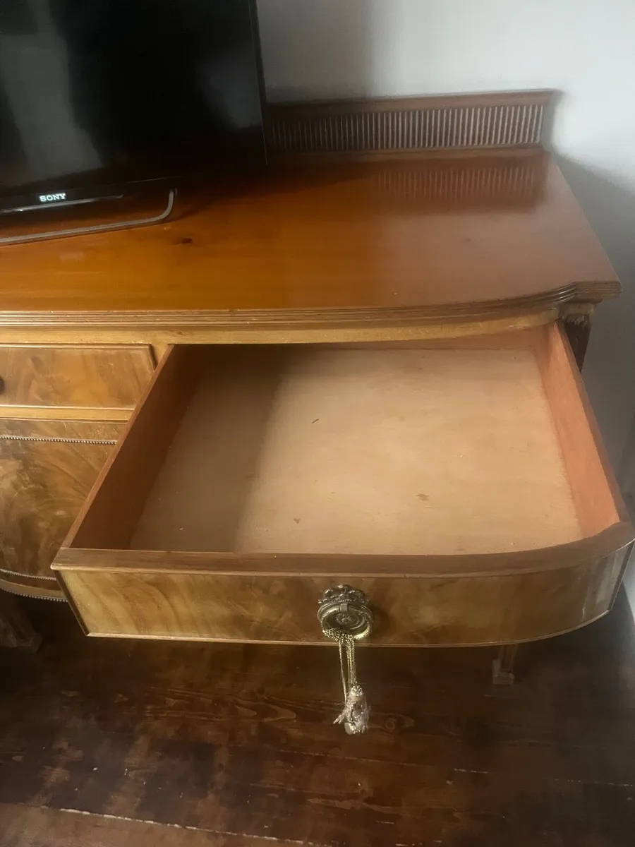 Antique Sideboard with great storage - Image 4