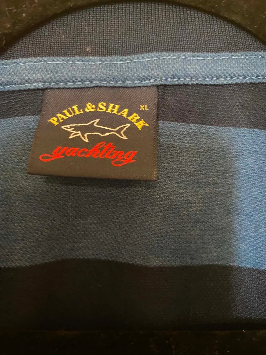 Paul & Shark Mens Polo Shirt - size XL - Image 4