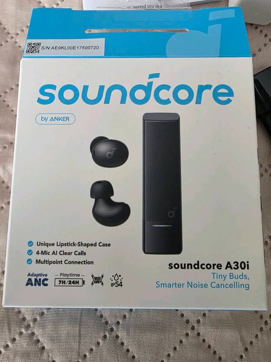 Whireless Headphones SOUNDCORE A30i ANC As New !! - Image 1