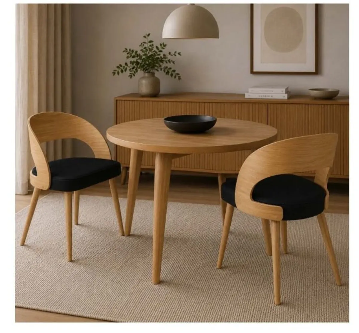 Dublin Oak Dining Chair Cafe and Restaurant Seatin - Image 1