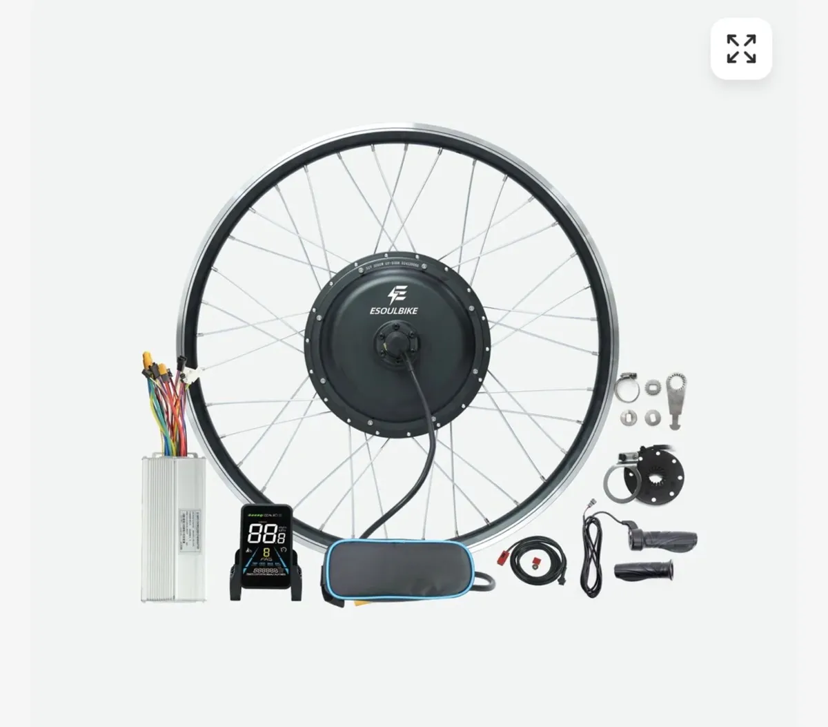 eSoulbike™ 52V 2000W Rear Hub Ebike Conversion Kit - Image 3