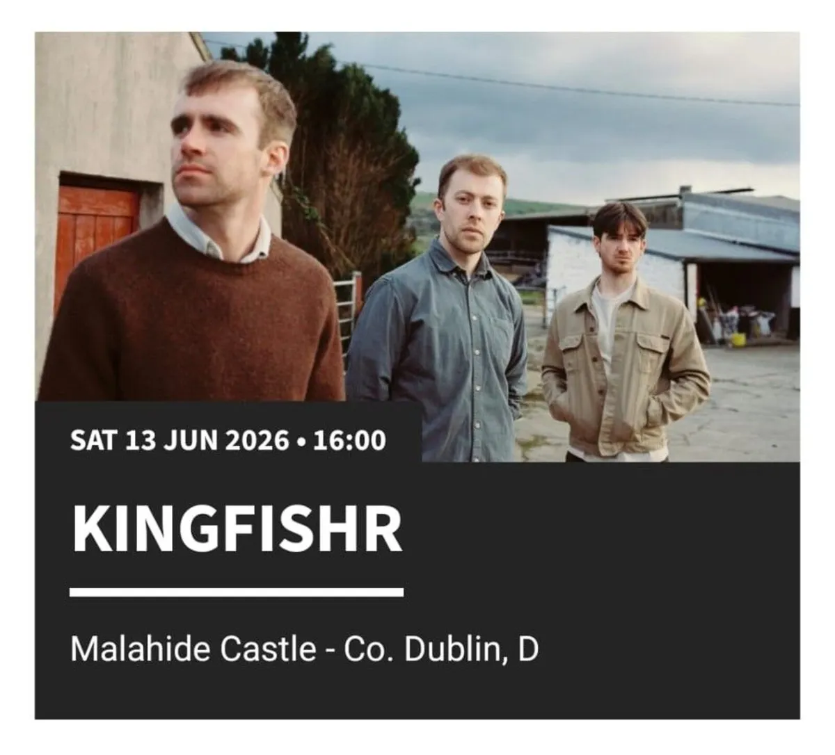 Kingfishr Tickets
