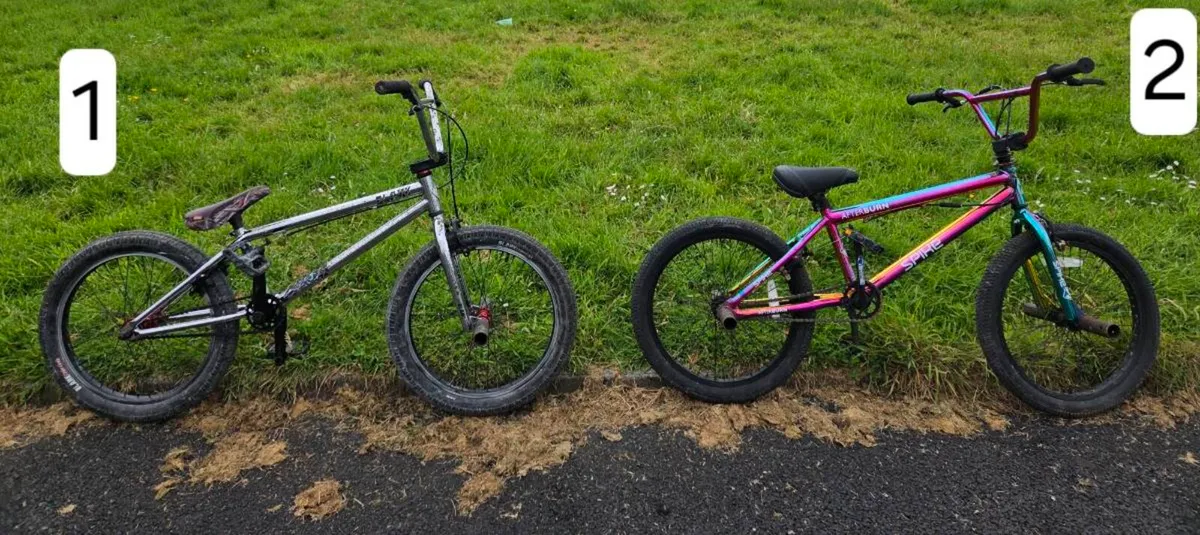 TWO BMX TYPE STUNT BIKE - Image 1