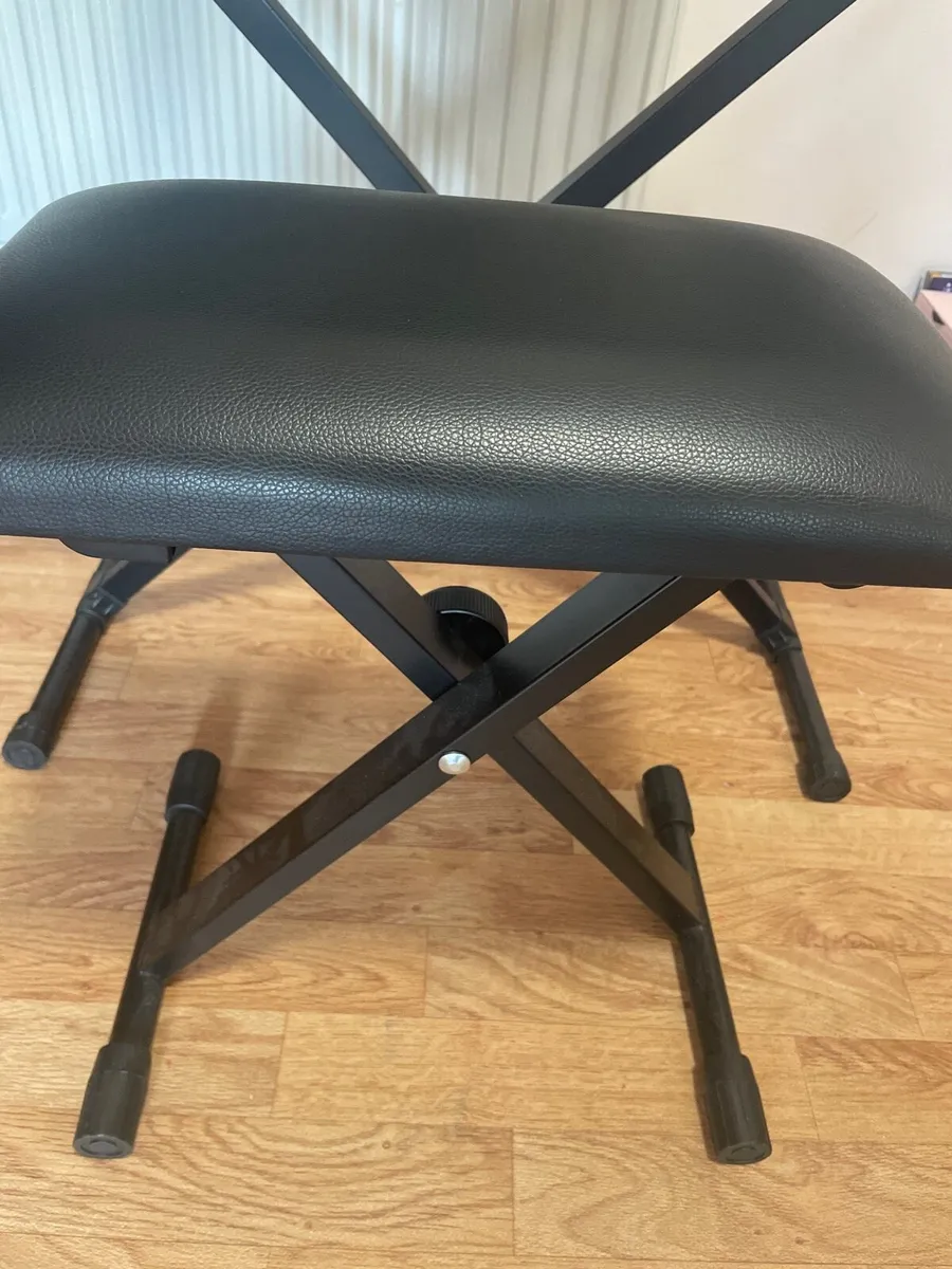 Digital Keyboard, Stand & Music Stool - Image 3