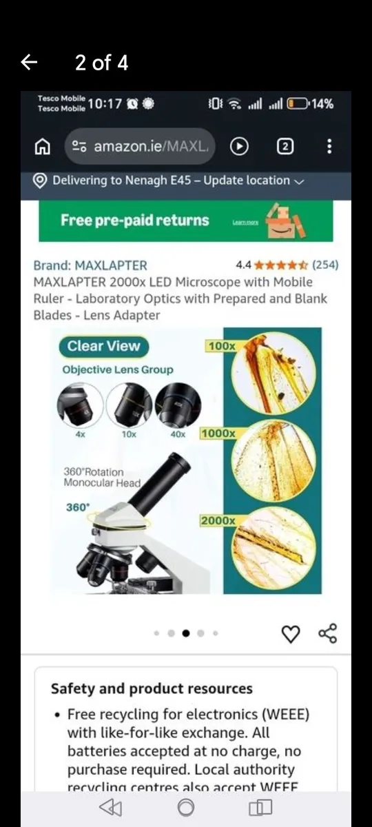 2000x magnification microscope - Image 2