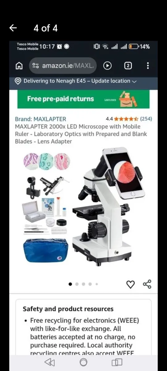 2000x magnification microscope - Image 1