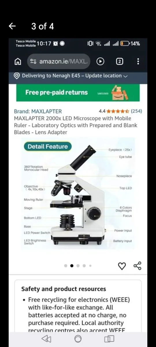 2000x magnification microscope - Image 3