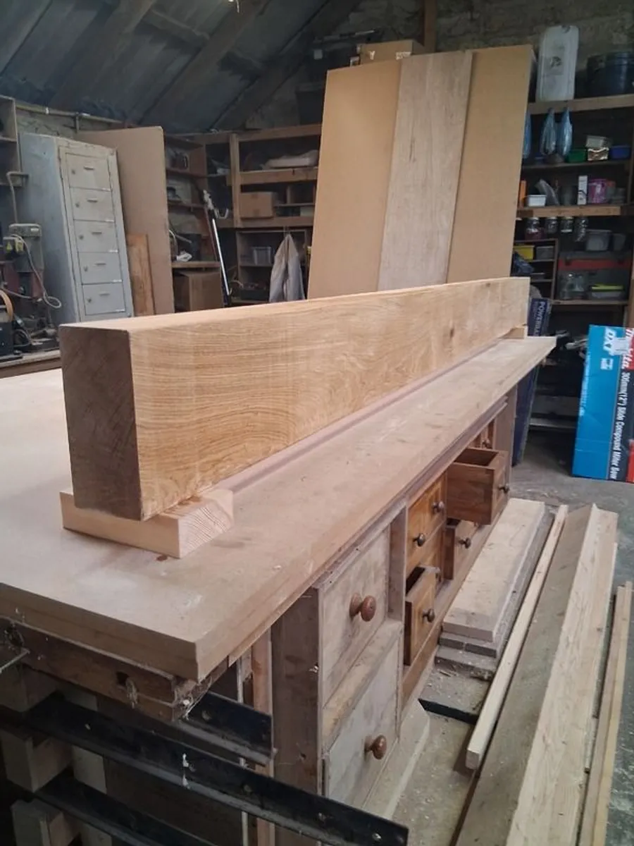 French White Oak Beams - Image 3