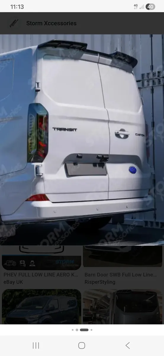 Ford transit custom kit and alloys - Image 2