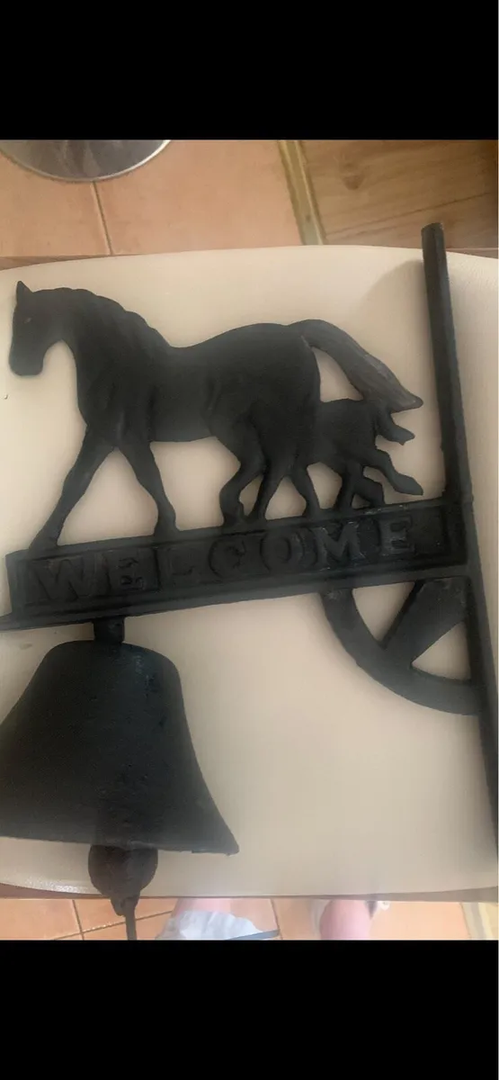 Cast iron lovely on gate entrance..can post