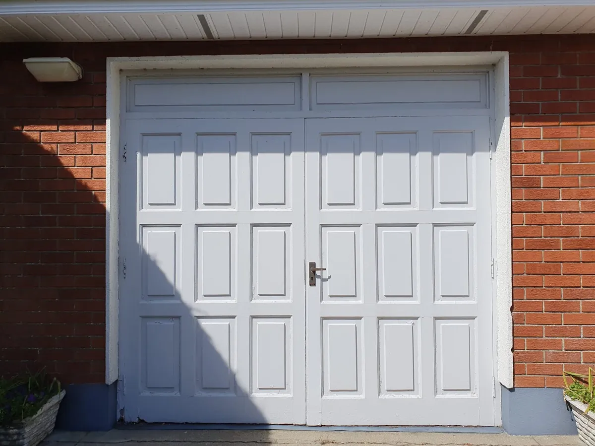 Wood Garage Doors - Image 1