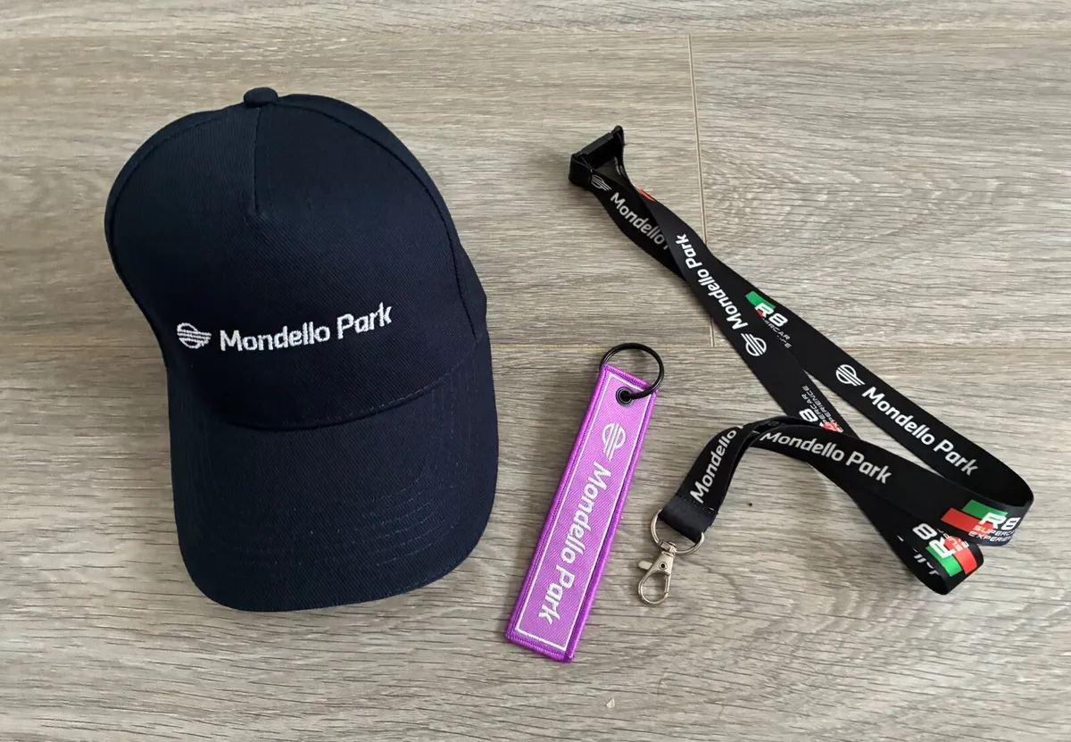 New navy Mondello Park classic baseball cap & pen