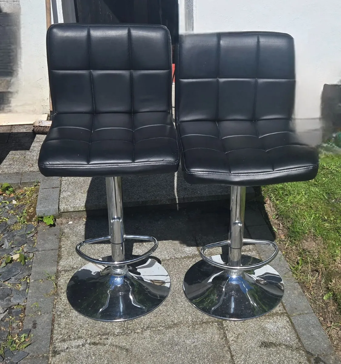Barstools -  Black and Chrome - Image 2