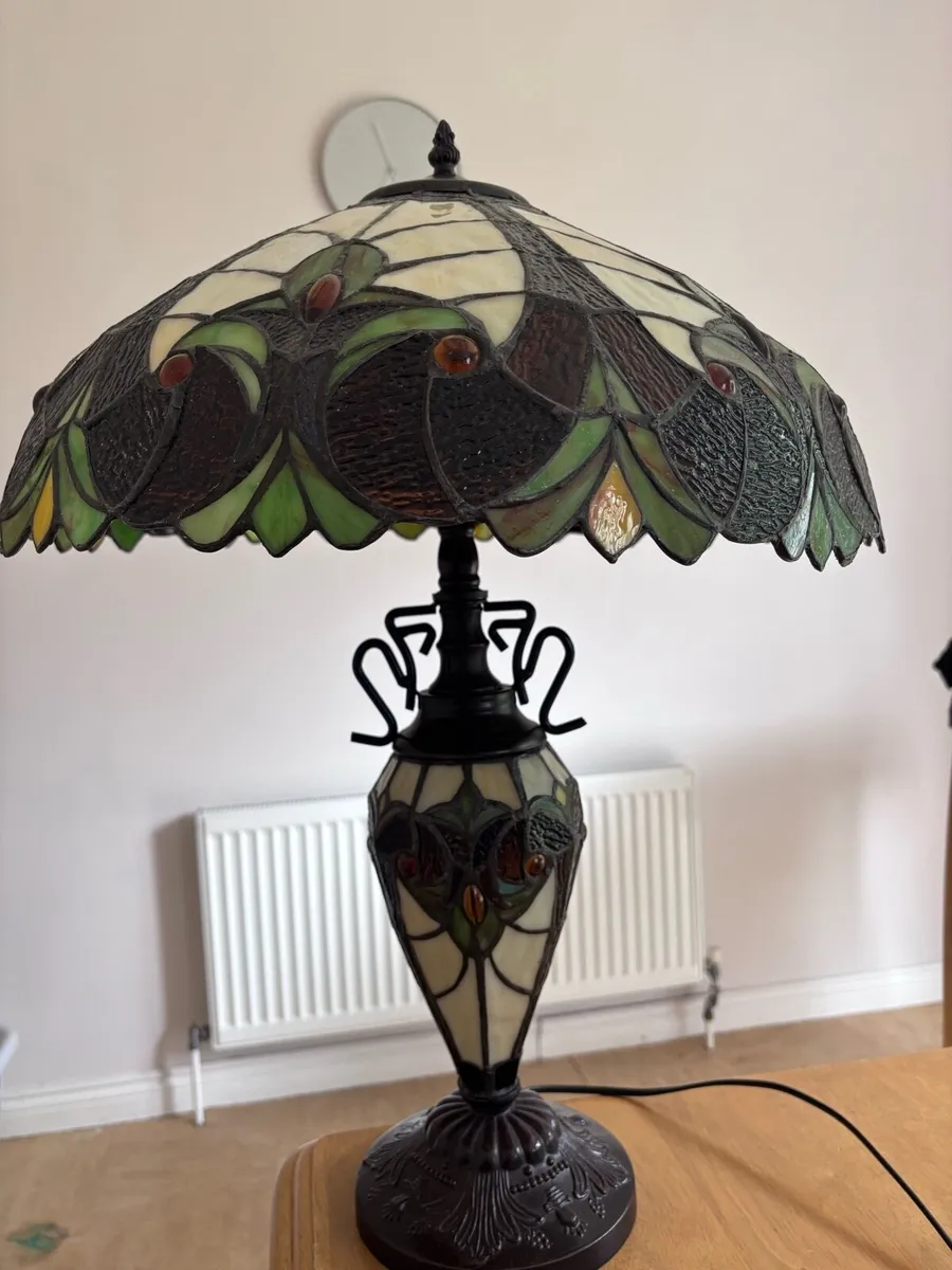 Art Nouveau Tiffany Style Lamp