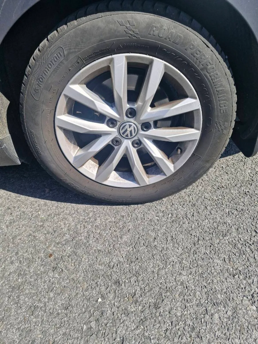 VW 16" ALLOYS WITH NEW TYRES - Image 4