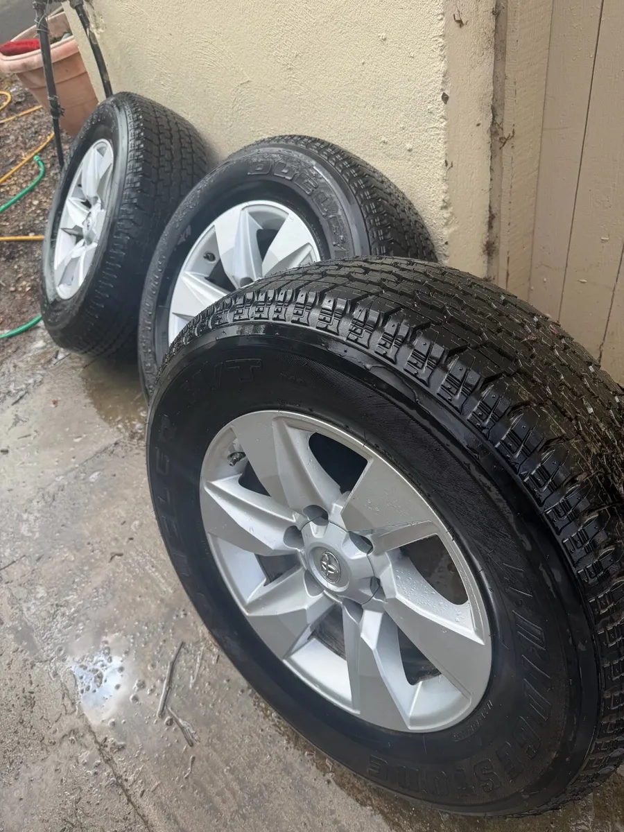 Toyota Landcruiser alloys - Image 2
