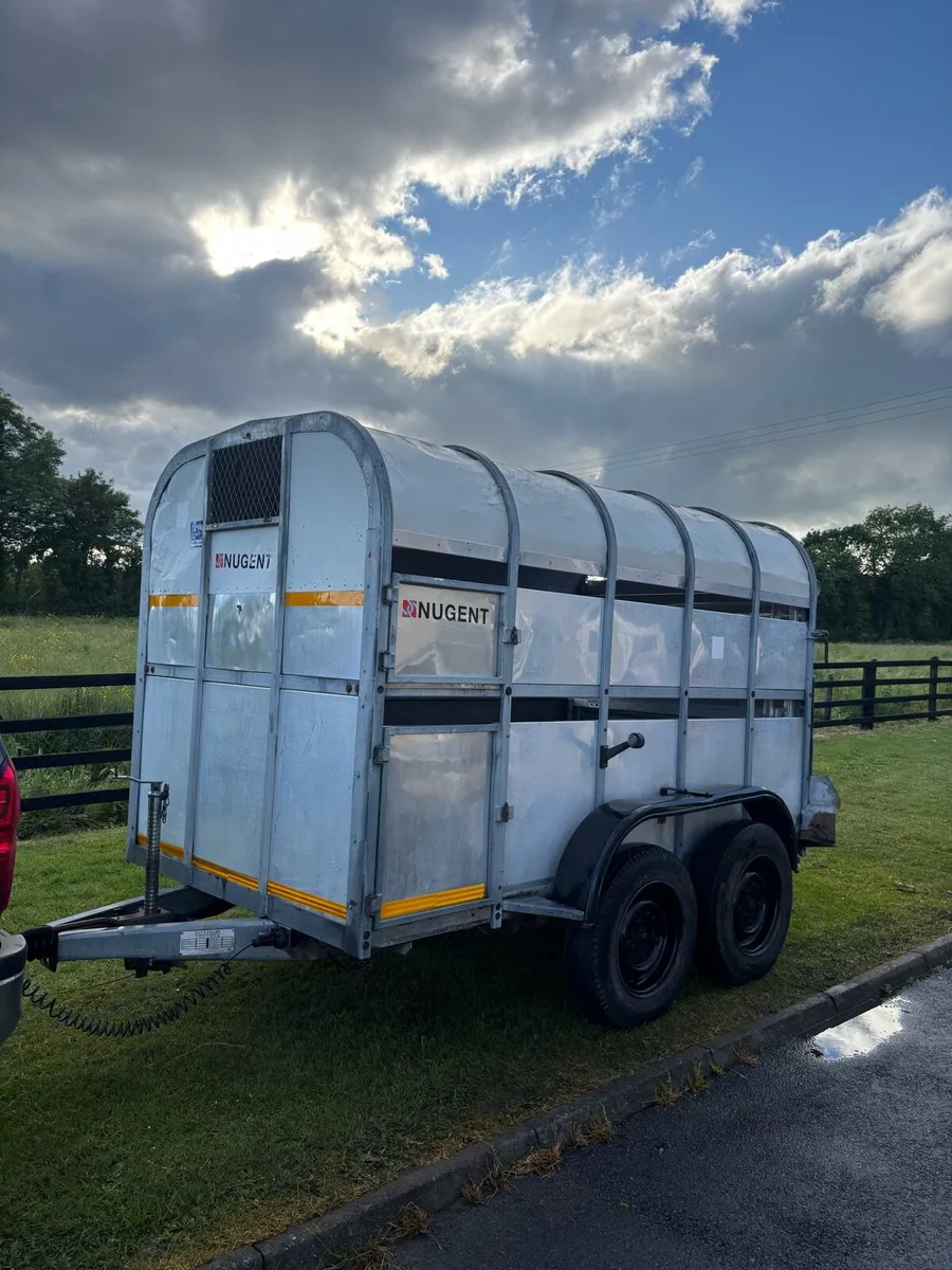 Nugent cattle trailer - Image 1