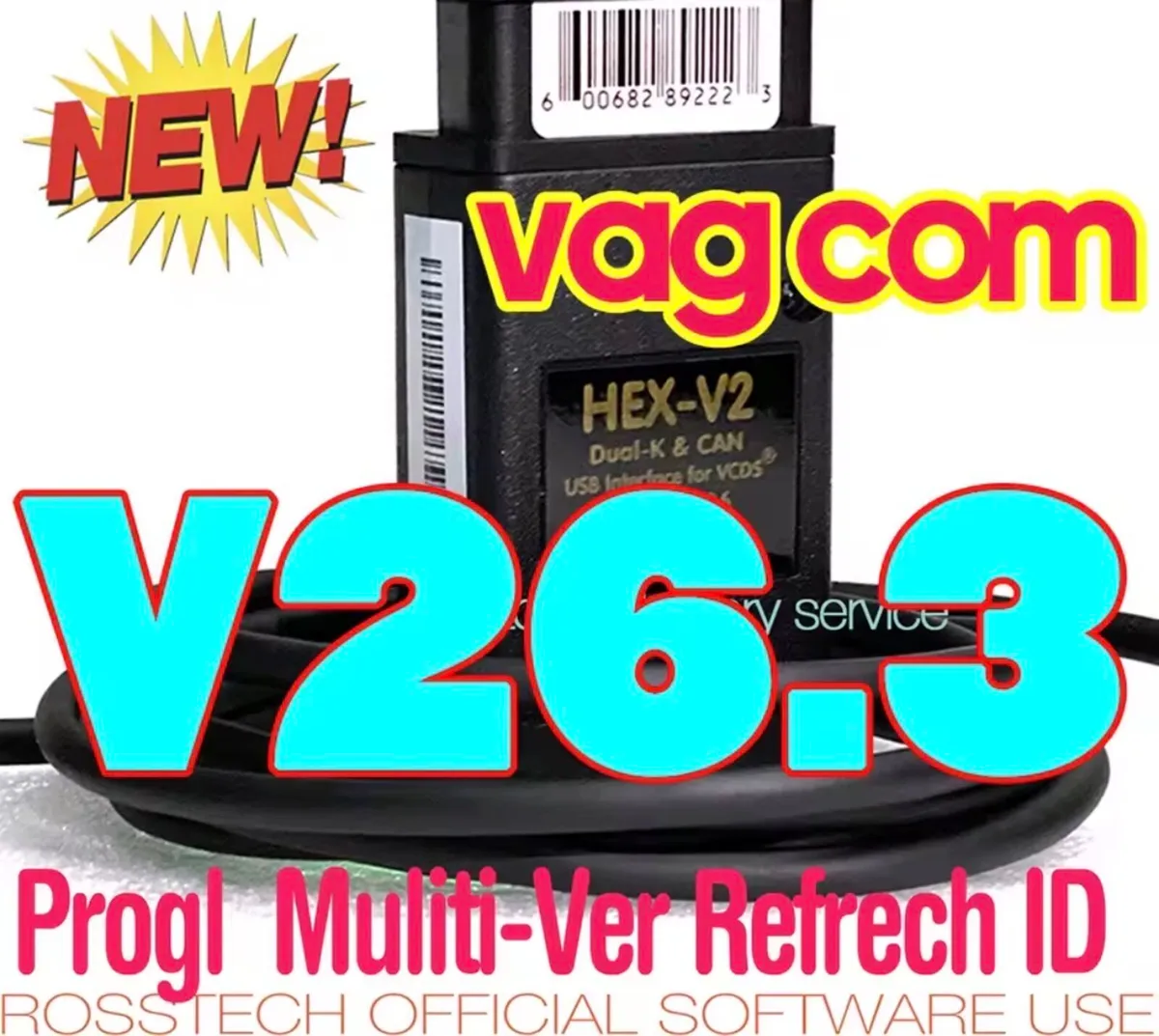 Vcds v26.3 vag hex v2 for vagcom 1996-2017 - Image 2