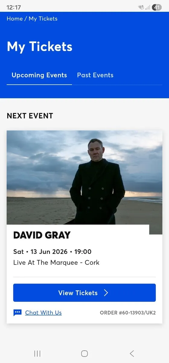 David Grey Tickets