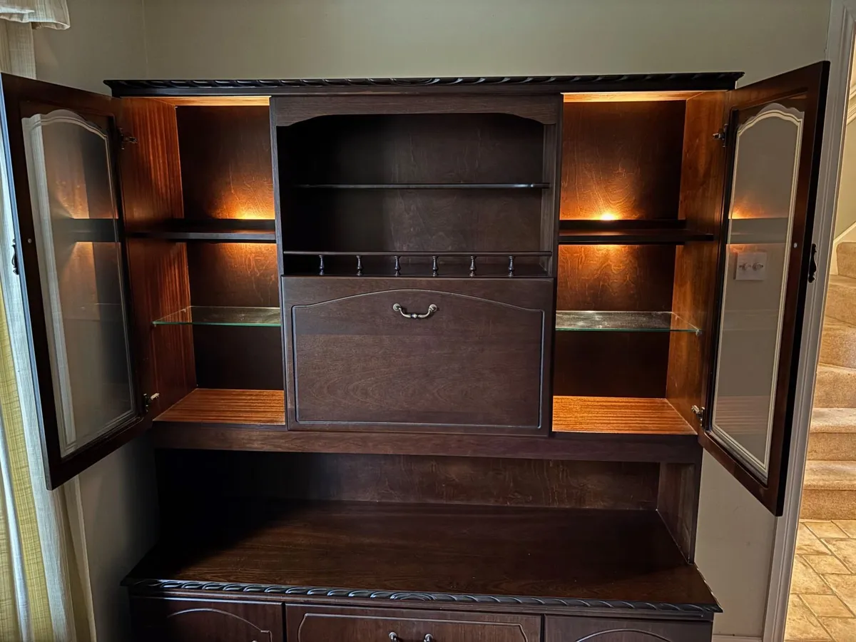 Wooden Display Cabinet - Image 2