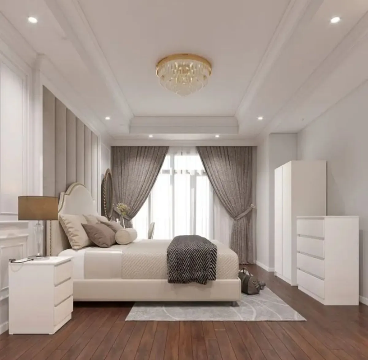 Malvern 4 Piece Bedroom Set / 2 Colours - Image 3