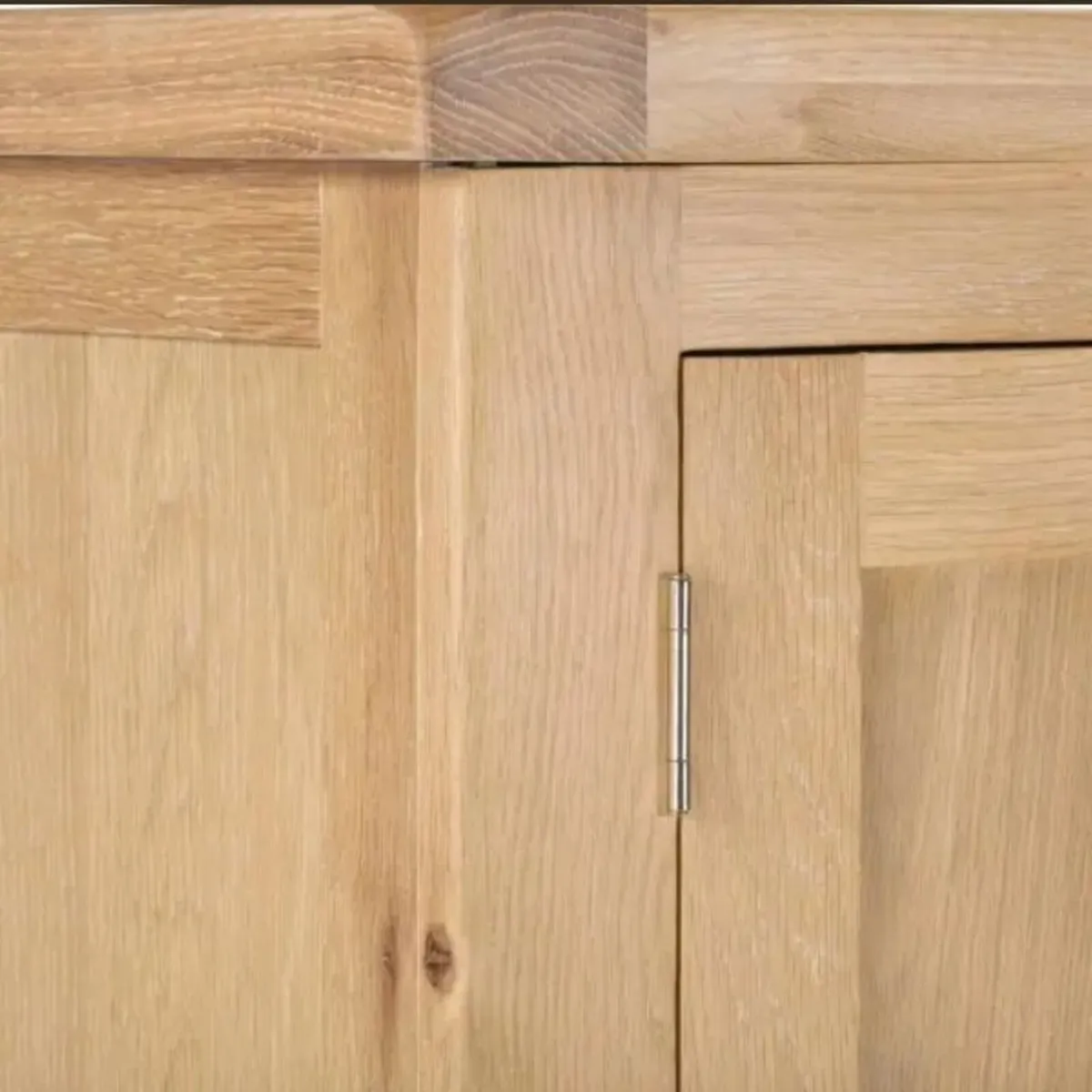 Windsor 2 Door 1 Drawer Wardrobe Natural Oak - Image 2
