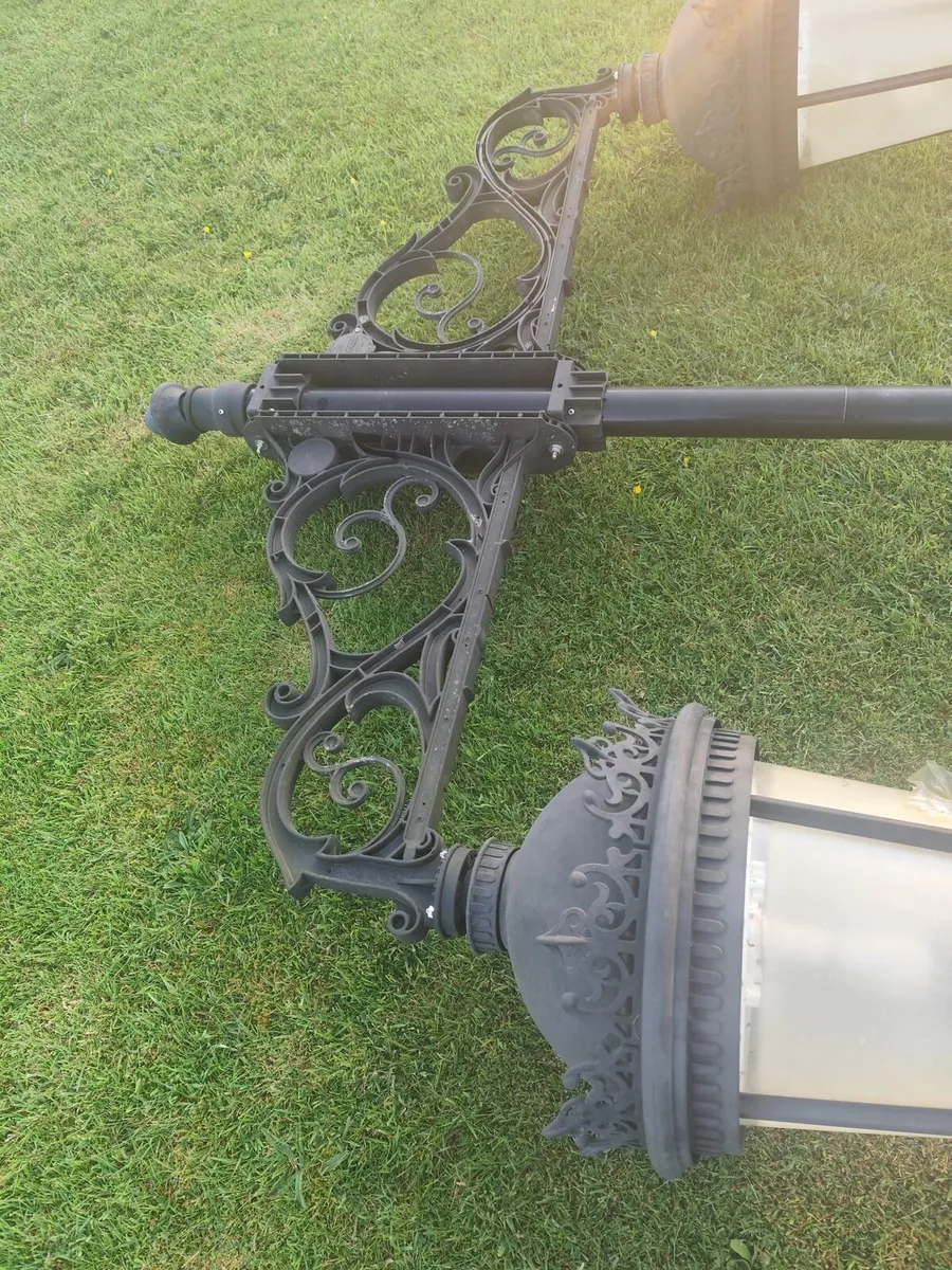 Beautiful 16 ft vintage lanterns, very unusual - Image 4
