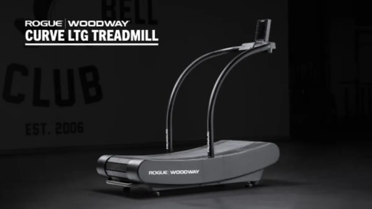 Woodway curved treadmill