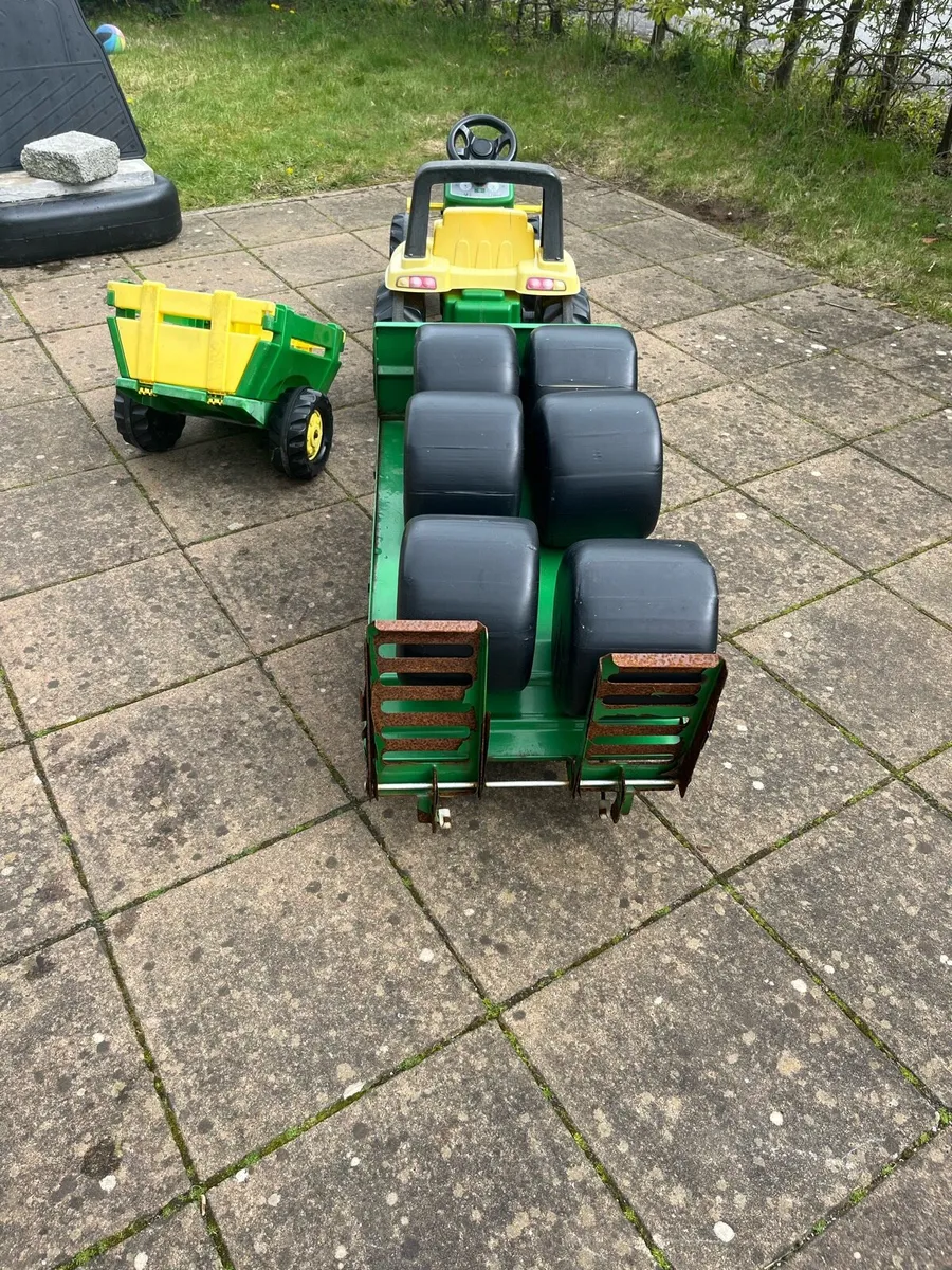 Rollys John Deere tractor & Killbran Low Loader - Image 2