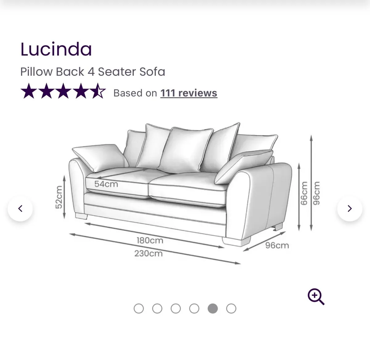 3 piece DFS Sofa set for €600! - Image 3