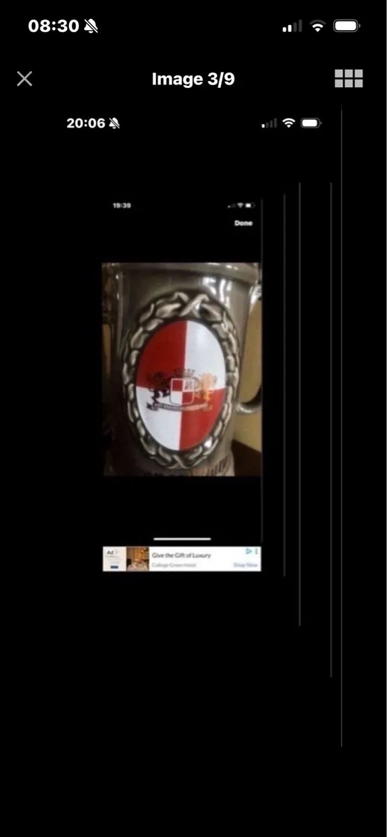 Vintage  Kronenbourg  Stein Set - Image 3