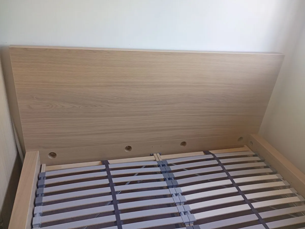 Standard king bedframe- Malm - Image 2