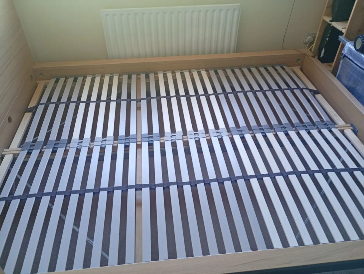 Standard king bedframe- Malm - Image 3