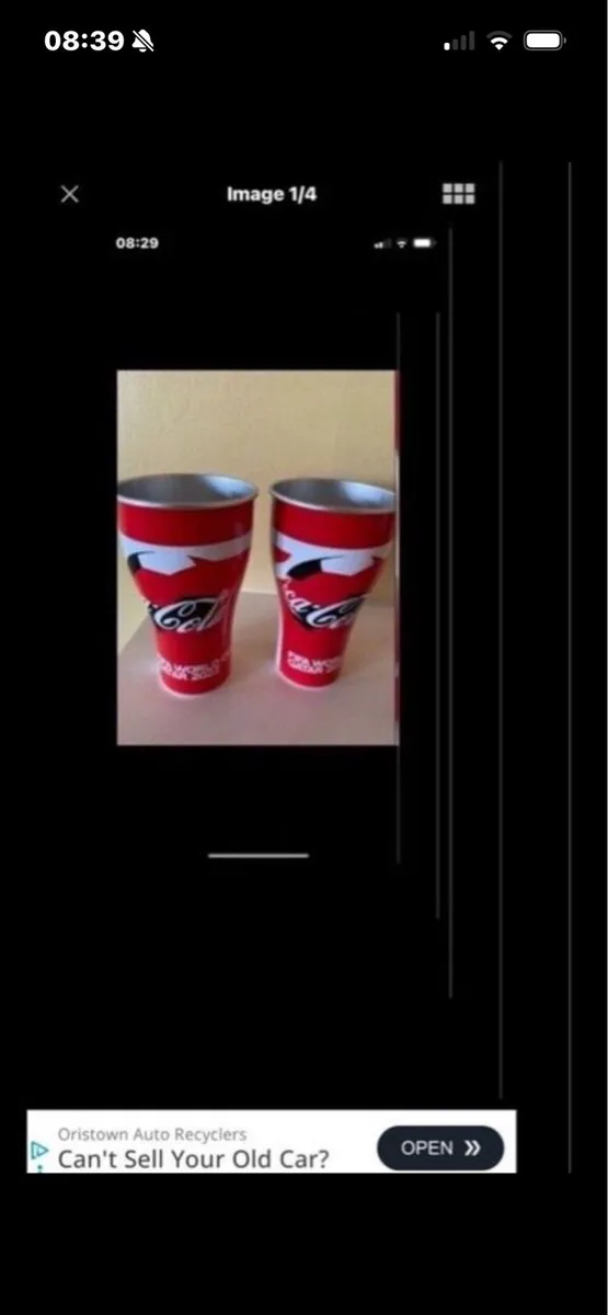 World Cup 2022 Coca Cola Cups - Image 1