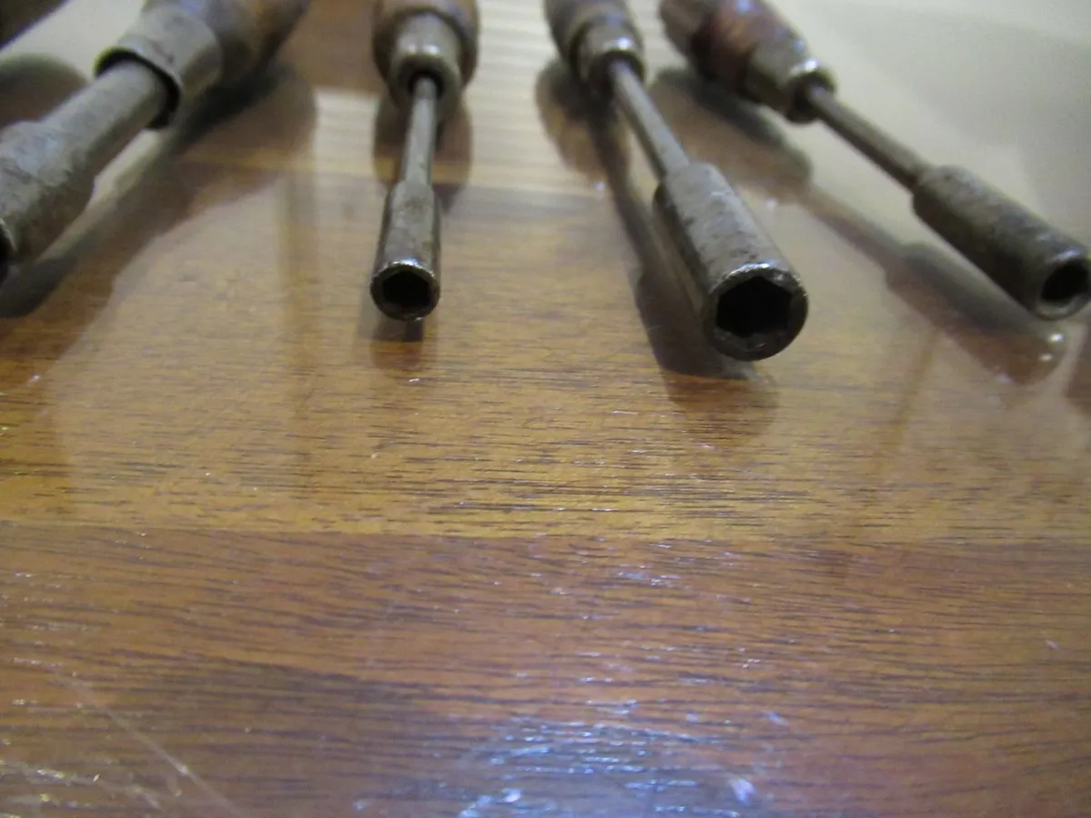 antiques vintage car tools  NUT SPINNERS cave pub - Image 4