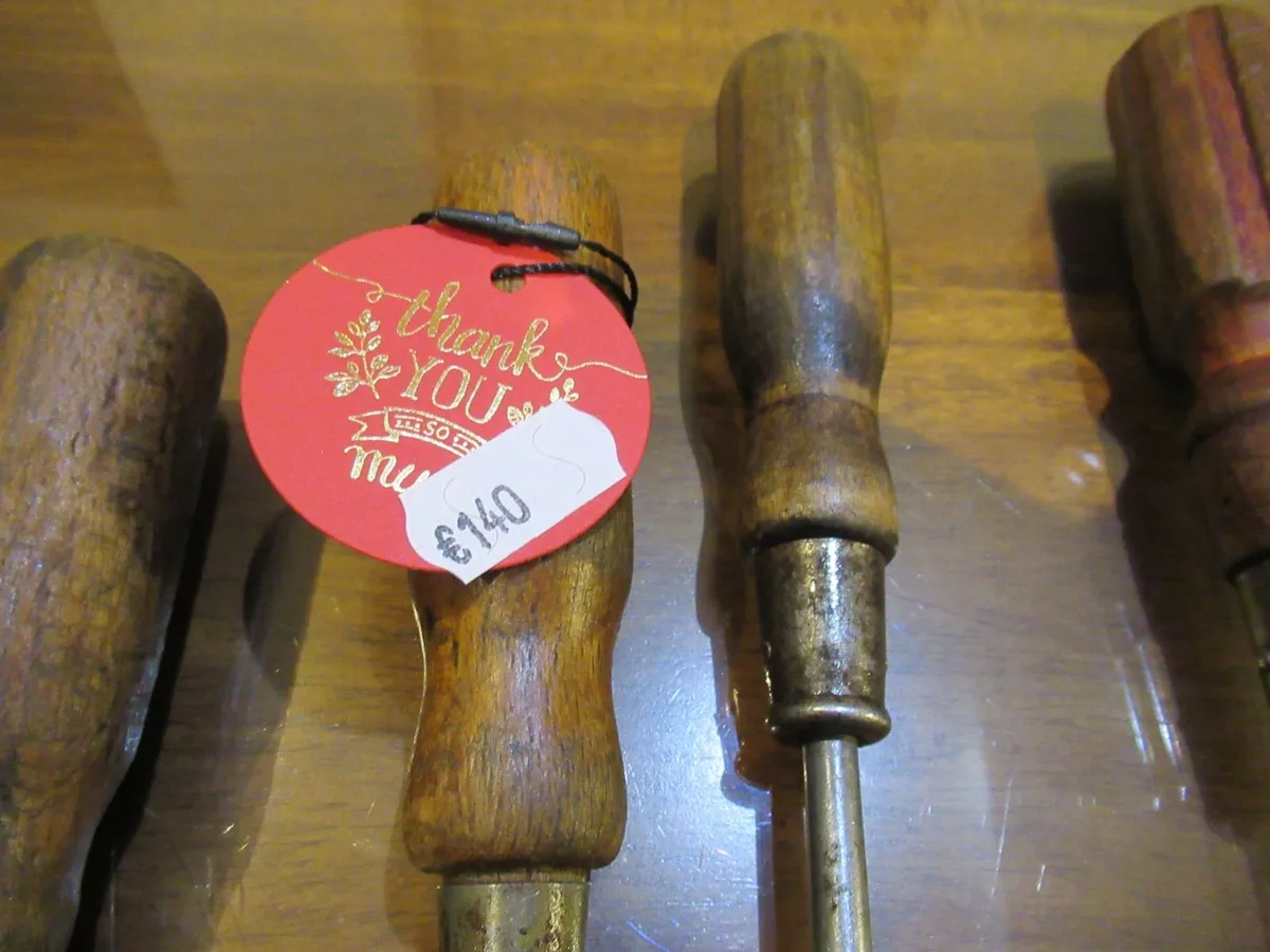 antiques vintage car tools  NUT SPINNERS cave pub - Image 1