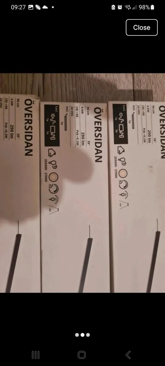New ikea cupboard sensor lights - Image 1
