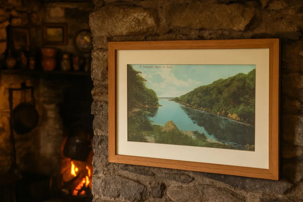 antique vintage wall art cottage pub cave - Image 1