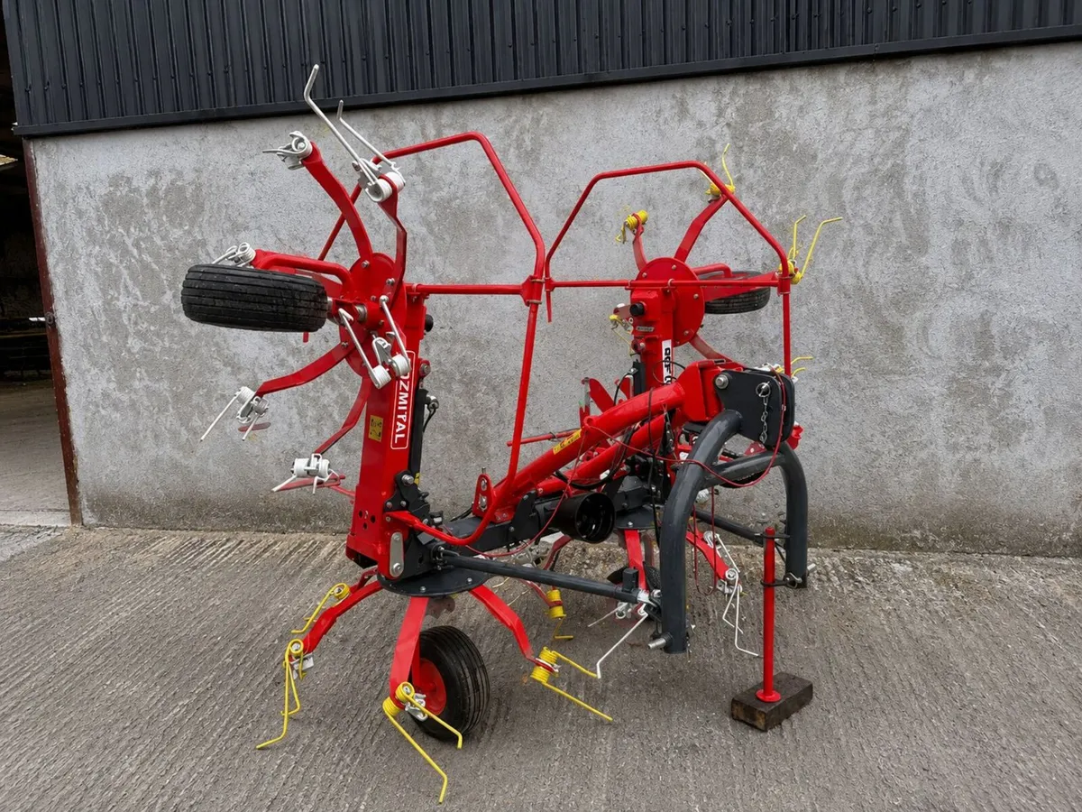 4 Rotor Tedder Rozmital OZ-454 - Image 1