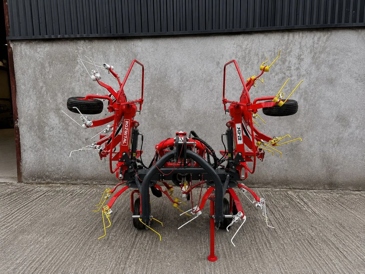 4 Rotor Tedder Rozmital OZ-454 - Image 3
