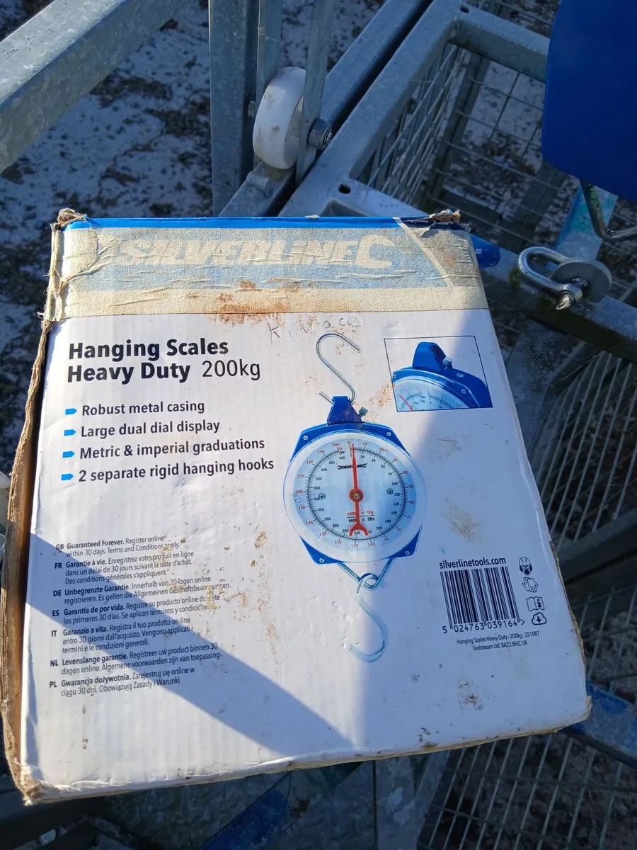 Sheep scales and foot bath - Image 1