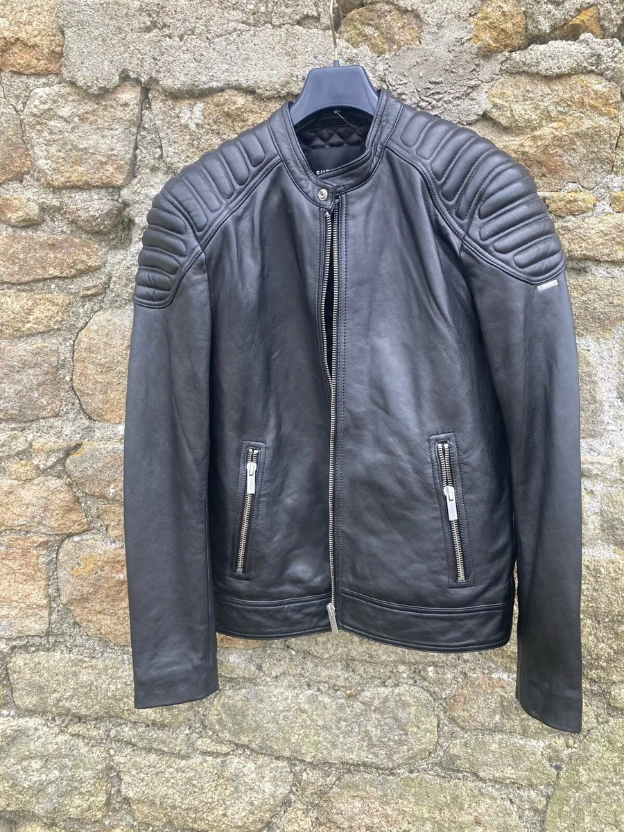Mens Leather Jacket NEW - Image 1