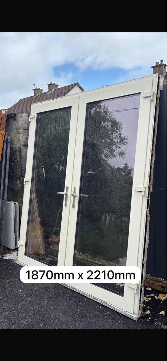 UPVC FRENCH DOOR HIGH QUALITY