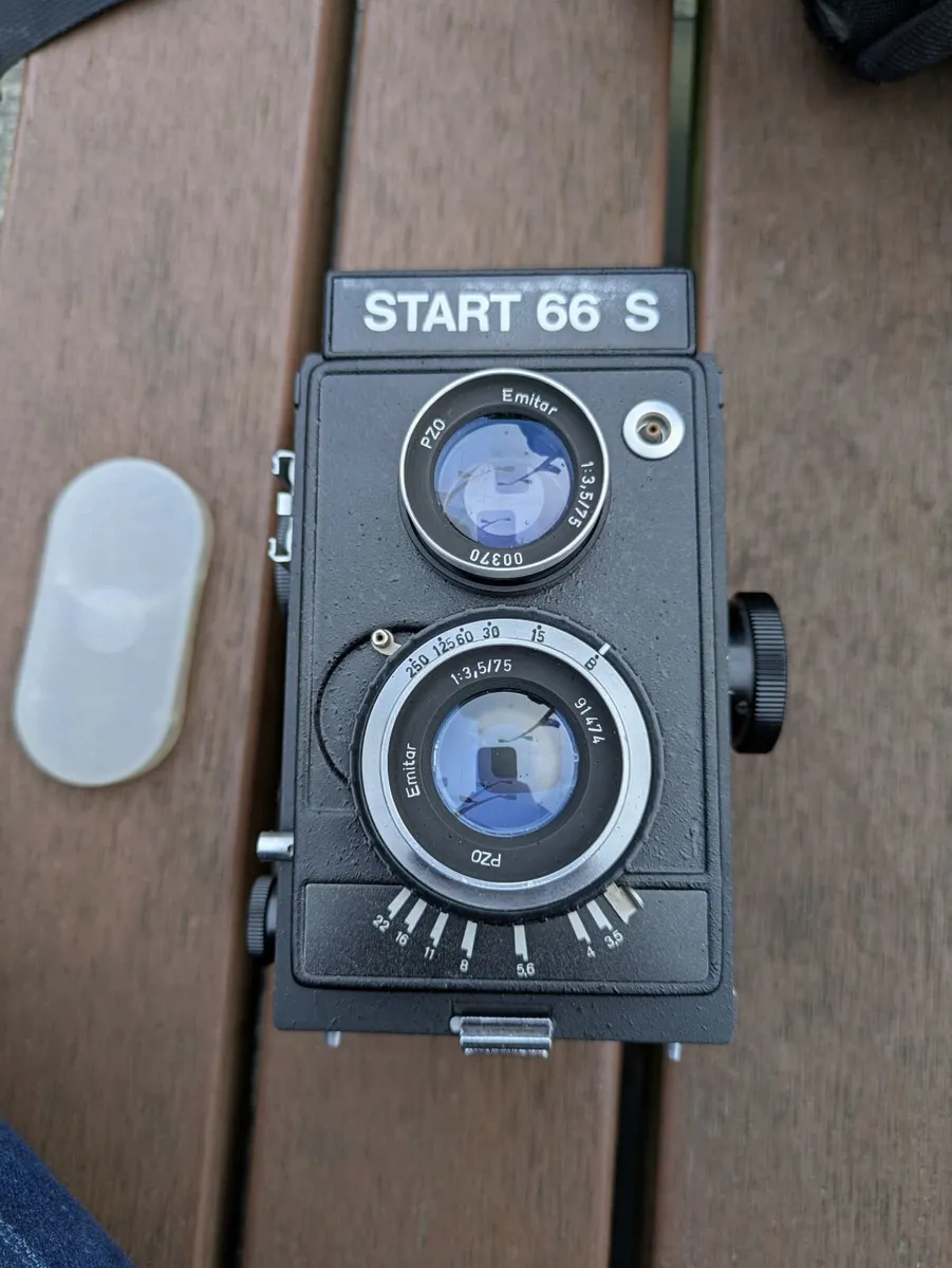 PZO Start 66 S 120 film TLR camera - Image 2