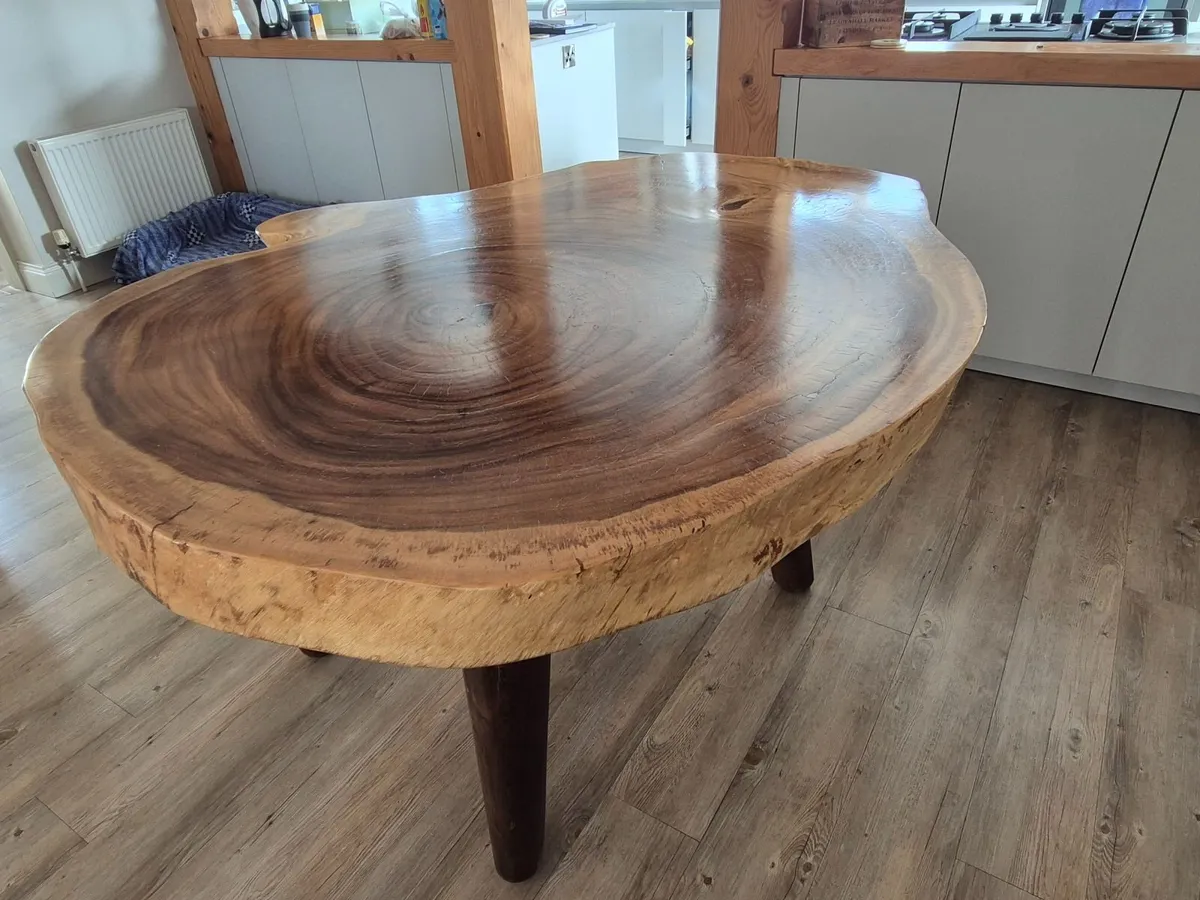 Dining Table Acacia Wood - Image 4